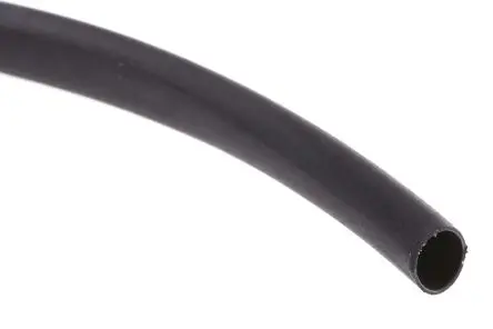 Produktfoto 1 von TE Connectivity VERSAFIT Wärmeschrumpfschlauch, Polyolefin Schwarz, Ø 10.1 mm Schrumpfrate 2:1, Länge 6m