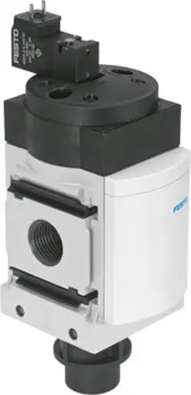 Festo 3/2 MS6 Pneumatisches Magnetventil G, Elektrisch-betätigt 24V dc