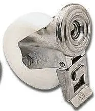 LAG Drehbar Rolle, Rad ø 100 mm, 150 kg, Ges H. 128 mm, Rad B. 30 mm
