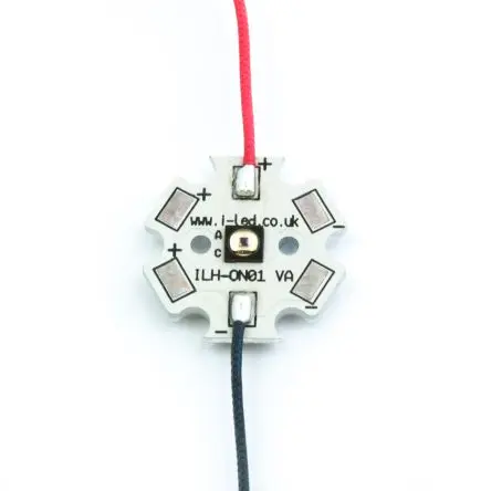 Produktfoto 1 von Intelligent LED Solutions OSLON Black IR Rectangle Schraubanschlussklemme LED 2.5 V, 120 °, 2-Pin