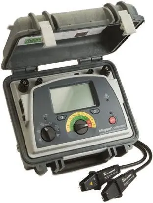 Produktfoto 1 von Megger DLRO10HD Tragbares Gerät, Mikro Ohmmeter 2.5 kΩ 100 nΩ