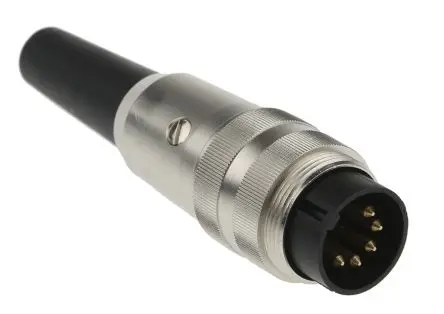 Produktfoto 1 von Lumberg SV M16 DIN-Stecker Gerade 5-polig, DIN EN 60529, 60V ac 5A IP40 Kabel, Schrauben Stecker