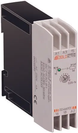 Produktfoto 1 von Dold BC Zeitrelais, DIN-Hutschiene 24V ac, 0.5 to 20 s, 1 Kont., 1-poliger Umschalter