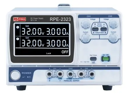 Produktfoto 1 von RS PRO Digital 2 Digital 32V IEC 320 Labornetzgerät 3 A 192 W