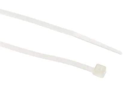 Produktfoto 1 von RS PRO CV100K Nylon 6.6 Kabelbinder Nicht lösbar Natur 2.5mm x 100 mm