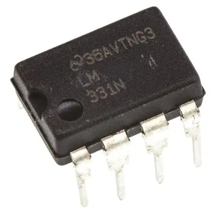 Produktfoto 1 von Texas Instruments VFC Spannung/Frequenz Wandler, Spannung, 100 kHz, ±0.14 %FSR, Einfach, MDIP, 8-Pin