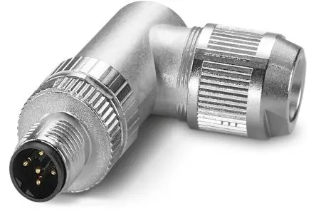 Produktfoto 1 von Phoenix Contact SACC 13 M12 Rundsteckverbinder Buchse 5-polig Stecker 4A Kabel IP65, IP67