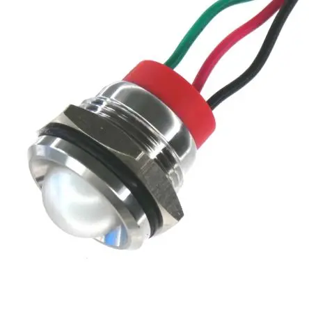 Produktfoto 1 von CML PL16SL Edelstahl-Panel-Leuchte Panel-LED, Draht 24V 16 mm, IP67