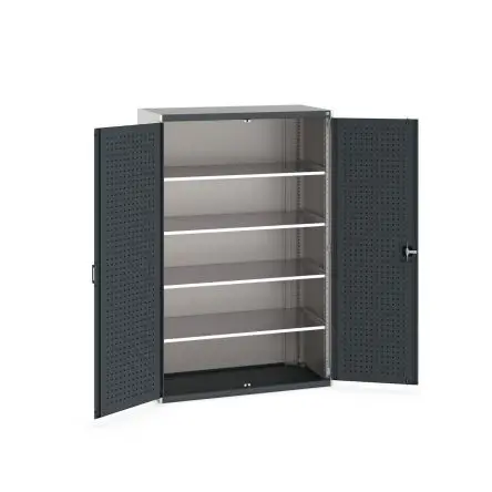 Produktfoto 1 von Bott Schrank Typ Schrank mit Ablage Freistehend 2 Tür/en 4 Regal/e 0 Schublade/n 2000 mm 1300mm Abschließbar 650 mm