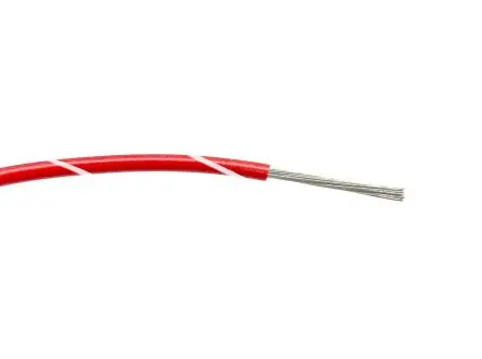 Produktfoto 1 von RS PRO Schaltdraht 100 m Rot, Weiß Ø 1.55 mm 16 Litzen Polyvinylchlorid