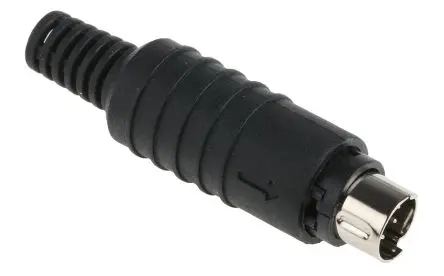 Produktfoto 1 von Lumberg MP-371 Miniature DIN-Stecker Gerade 8-polig, 100V ac 1A Kabel Stecker