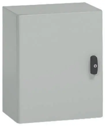 Produktfoto 1 von Legrand Atlantic Stahl Wandanschlusskasten Grau IP66, HxBxT 400 mm, 300 mm x 200 mm