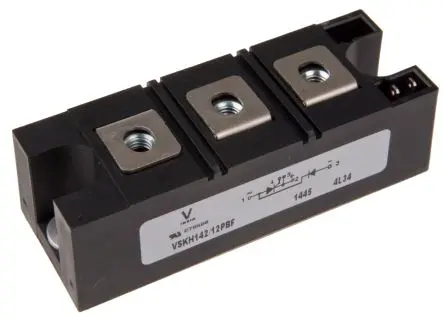 Produktfoto 1 von Vishay Gesteuerter Brückengleichrichter 140 A 1200 V, Gate-Trigger 270 mA 4.71 kA 1.55 V IPAK (TO-251) 5-Pin
