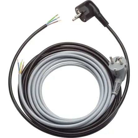 Produktfoto 1 von Lapp OLFLEX PLUG H05VV-F Konfektioniertes Netzkabel, 3-adrig x 1 mm² 17 Ungeschirmt Schwarz, 3 m, Polyvinylchlorid