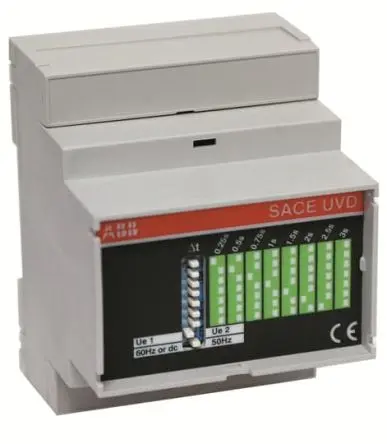 Produktfoto 1 von ABB UVD Elektronische Zeitverzögerung für T1, T2, T3, T4, T5, T6, XT1, XT2, XT3, XT4