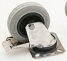 Produktfoto 1 von LAG Gebremst, schwenkbar Rolle, Rad ø 125 mm, 110 kg, Ges H. 154 mm, Rad B. 37.5 mm