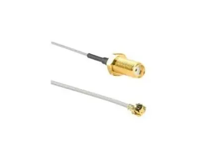 Linx CSI-SGFB Koaxialkabel, 50 Ω, 100 mm, SMA / UFL, Grau