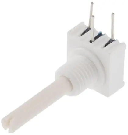 Vishay P10 Frontplattenmontage Drehen Potenziometer 100 kΩ 10 % / 0.5 W, Schaft-Ø 3 mm