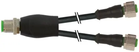 Produktfoto 1 von Murrelektronik Limited Y-distributor DIN 43650 Ventilsteckverbinder 4/3-pole / 250 V ac, 30 V ac, 250V dc, 30 V dc,