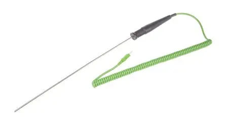 Produktfoto 1 von RS PRO Temperatursensor, K x 300 mm Generell, Ø 3 mm, max.Temp 1100 °C, DKD/DAkkS-kalibriert
