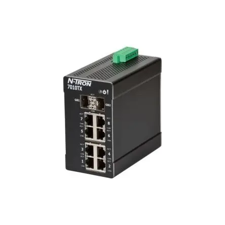 Produktfoto 1 von N-Tron TX Ethernet-Switch / 100Mbit/s 16, DIN-Hutschiene, 10/30 V dc