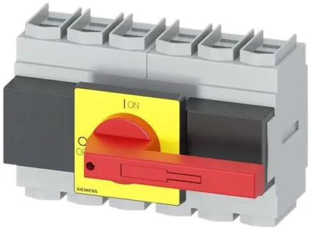 Siemens SENTRON Trennschalter 6-polig Umschlossen, RK5 Sicherungsgröße