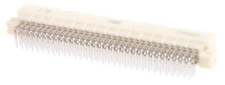Produktfoto 1 von Fischer ERNIPRESS Klasse C2 DIN 41612 Stecker gewinkelt, 96-polig / 3-reihig, Raster 2.54 mm Raster Stecker