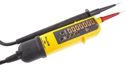 Produktfoto 1 von Fluke T90 Digital Spannungsprüfer, 690V ac/dc max. Durchgangsprüfung Batterie CAT, CAT III