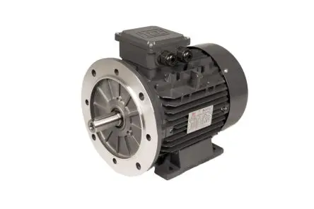 Produktfoto 1 von TEC Motors T2A Wechselstrommotor, 3-phasig 4-polig IE2 Rechtsdrehend, 550 W 1710U/min Gesicht, Standfuß