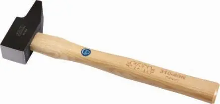 Produktfoto 1 von SAM Hammer, Niethammer aus Werkzeugstahl 1.1 kg Holz-Stiel 335 mm