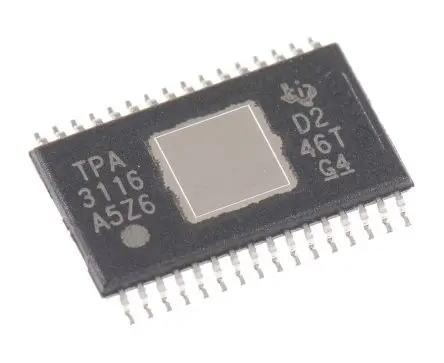 Produktfoto 1 von Texas Instruments 2 Klasse D Audioverstärker 50W Audio HTSSOP 32-Pin 85 °C