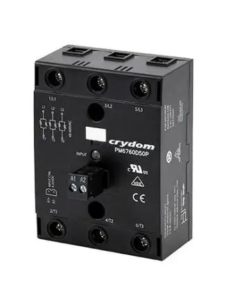 Produktfoto 1 von Sensata / Crydom PM67 Panel Halbleiterausgang, 3-poliger Schließer 600 V ac 32V / 50 A