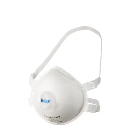 Produktfoto 1 von DRAEGER X-plore 1300 Staubschutzmaske mit Ventil FFP3 EU guideline 89/686/EWG, EN 149:2001+A1:2009, AS/NZS 1716:2012