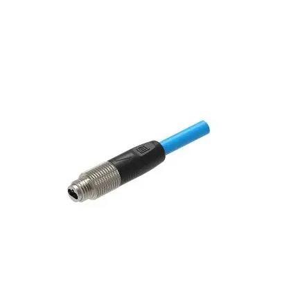Lumberg Automation M8, Unterminated Ethernet-Kabel, Blau Geschirmt, Aussen ø 5.5 mm Außen-ø , Polyurethan