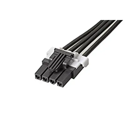 Produktfoto 1 von Molex 4 145135 Kabel assembliert Mini-Fit TPA2 4 / Mini-Fit TPA2 Buchse / Buchse, 1 m
