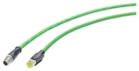 Produktfoto 1 von Siemens 6XV Cat6a Ethernet-Kabel, 500 mm, Grün Abgeschirmt