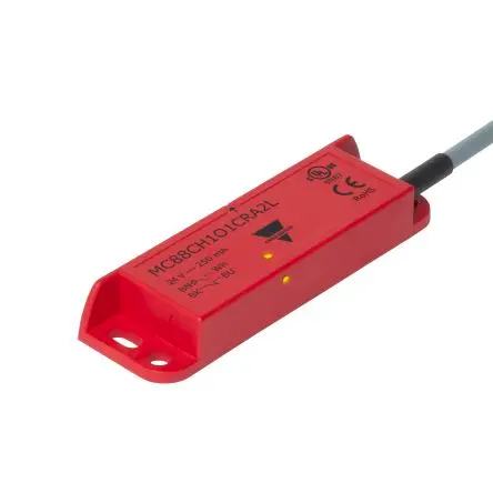 Produktfoto 1 von Carlo Gavazzi MC88C Magnetisch Kabel Sicherheitsschalter 24V dc aus Kunststoff, Öffner, 2 Schließer / 3, Magnetisch