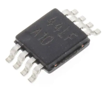 Produktfoto 1 von Texas Instruments Operationsverstärker Oberfläche 1.5 MHz MSOP, biplor typ. 15.5V, biplor typ. 5 V, 8-Pin