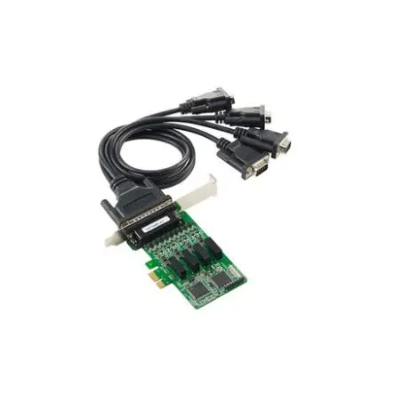 Produktfoto 1 von MOXA PCIe Serielle Karte Seriell, 4-Port RS422, RS485 921.6 kbit/s 1024 bit