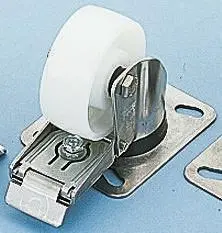 Produktfoto 1 von LAG Gebremst, schwenkbar Rolle, Rad ø 150 mm, 370 kg, Ges H. 192 mm, Rad B. 40 mm