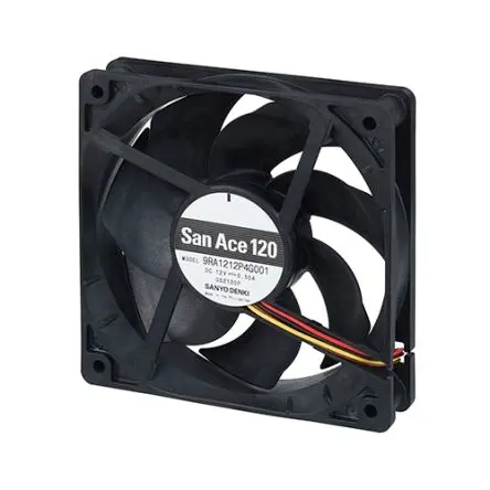 Produktfoto 1 von Sanyo Denki San Ace Axiallüfter, Kugel, 24V dc / 2.64 W 110 mA, 5000 U/min, 1.4 m³/min 80 mm 80mm 25 mm