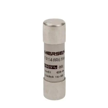 Produktfoto 1 von Mersen Protistor Patronensicherung aR / 50A 14 x 51 mm 700V ac Keramik Halbleiter