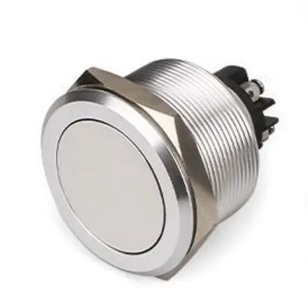 Produktfoto 1 von RS PRO SW30S Druckschalter Rastend Panel Ø 30 mm, DPST / 5A 250 V ac, IP65
