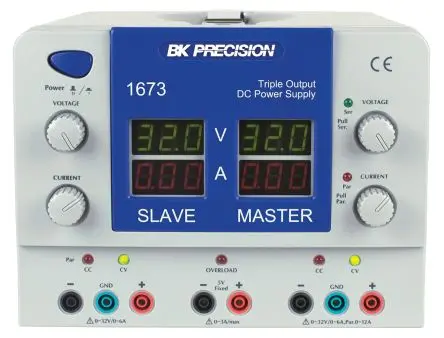 Produktfoto 1 von BK Precision Digital 3 Digital 32V IEC 320 Labornetzgerät 6 A 399 W, ISO-kalibriert