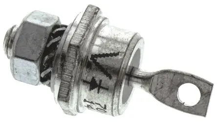Produktfoto 1 von Vishay VS-70HF Schraubanschlussklemme Diode Wechselnd Anoden-Bolzen, 200 V / 70 A, 2-Pin DO-203AB