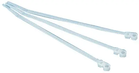 Produktfoto 1 von HellermannTyton T120MR Nylon 6.6 Kabelbinder Innen gezackt Natur 7.6mm x 395 mm