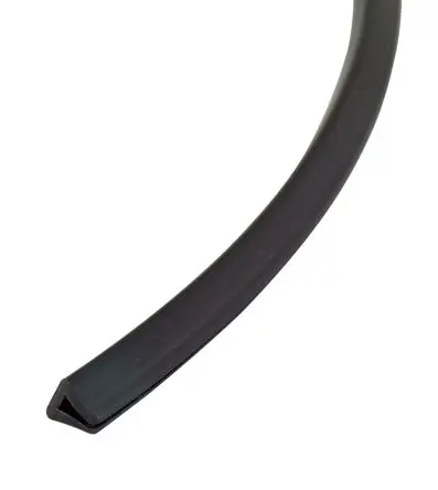 Produktfoto 1 von RS PRO Kabeltülle 1 mm min., Typ Kantenschutz Polyethylen Schwarz 0 °C min. 70 °C max.