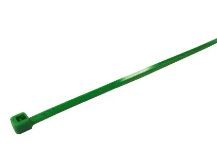 Produktfoto 1 von RS PRO Nylon 6.6 Kabelbinder Nicht lösbar Grün 7.6mm x 380 mm