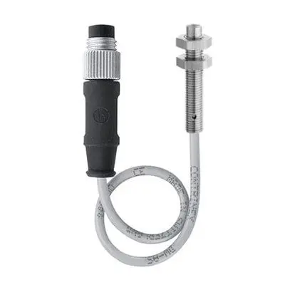 Produktfoto 1 von Contrinex 120253 M5 Induktiver Näherungssensor, Gewinderohr NPN 3 mm, IP68, IP69K
