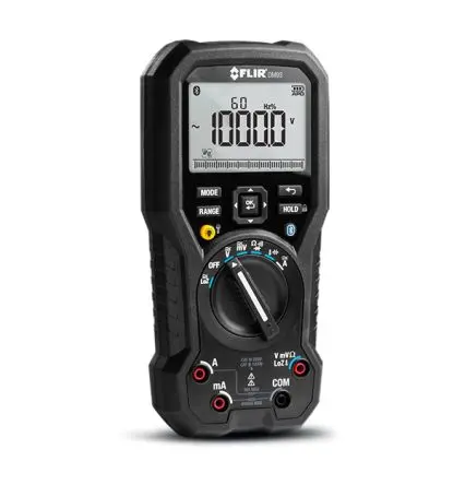 Produktfoto 1 von FLIR DM93-2 Tragbar Multimeter Echteffektivwert 1 kV ac / 10 A ac 10 A dc 1 kV dc